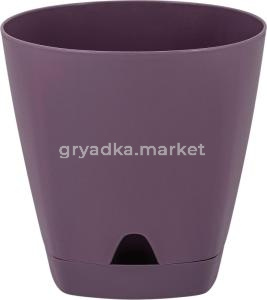 Амстердам с поддоном 8л d25 с НИЖНИМ ПОЛИВОМ морозная слива-6 ПлР