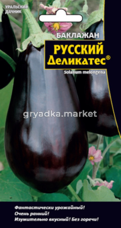 Баклажан Русский Деликатес (УД) Новинка!!!
