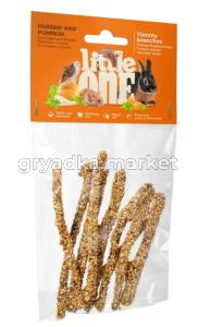 Лакомства д-грызунов Лакомые ветви c пастернаком и тыквой 35г Little One (Литтл Ван)-6