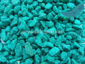 Цветная мраморная крошка 2-5 мм МОРСКАЯ ВОЛНА (блестящая) 1 кг