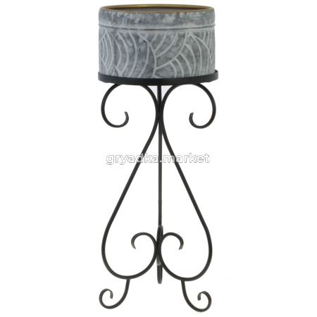 Кашпо, L26 W26 H64 см