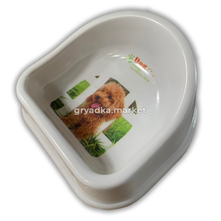 Миска д-животных пластик А046 20х20х9-Китай