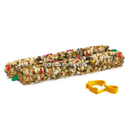 Лакомства дпопугаев средних палочки с тропическими фруктами(2)