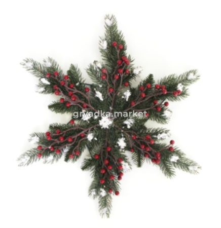 Снежинка хвойная d-67см DN45-67