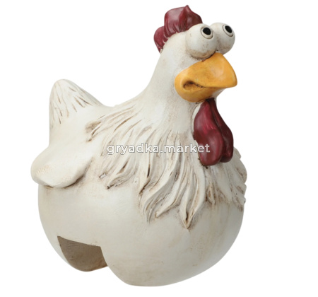 Фигурка керамика Кура на шесте  9*10*12 Китай