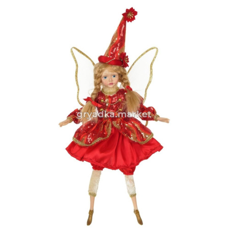 Игрушка набивная Фея, L20 W6 H30-53см