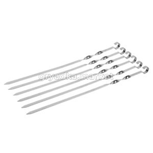 Набор плоских шампуров 45см 6шт в уп. Hot Pot -12