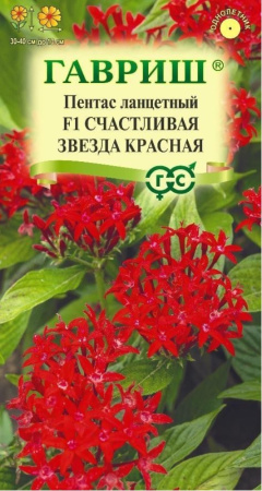 Пентас Счастливая звезда красная ланцетный F1 3шт Одн 40см (Гавриш) Н23 Пентас Счастливая звезда красная ланцетный F1 3шт Одн 40см (Гавриш) Н23