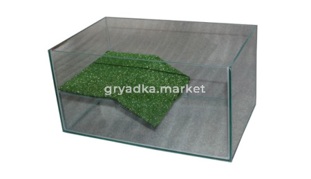 Аквариум террариум Черепашник 20л-40х20х25-стекло-Акваком