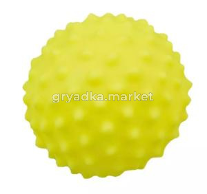 Игрушка резин Мяч пупырчатый 7см/Китай