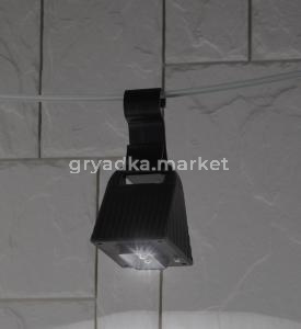 Светильник подвесной на солн. бат. с ЛАЗЕРНОЙ проекцией красные точки-1 ЭРА