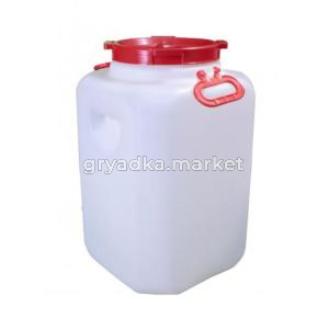 Бочка-Канистра 60л-4 прям. Dгорл.21,5см с навесными ручками 