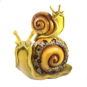 Две улитки L21W10H24 см (ПОЛИСТОУН)