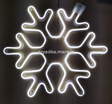 Гирлянда Снежинка микс 39х39см BP-13