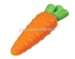 Игрушка резин Морковь 12,5*4,5см термопластичная/Китай