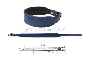 Ошейник д-собак Брайт-Страз 2слоя фигурный цветной 20-26см-Ред Пластик