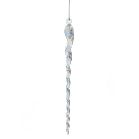 Декор подвесной Сосулька, L2 W2 H25 см