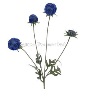 Искусственные цветы Скабиоза в ассорт. Н60см