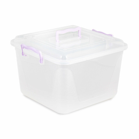 Контейнер  15л унив.квадратный с ручками -5