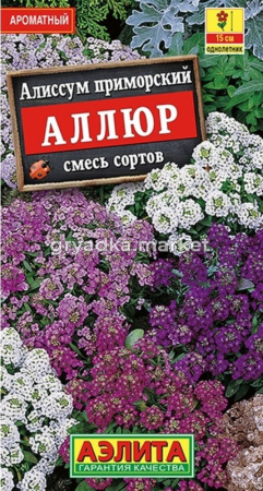 Алиссум Аллюр 0,03г Одн смесь 15см (Аэлита)