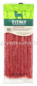 Лакомства д-собак Колбаски Кальяри 50г Тит Бит 1-30