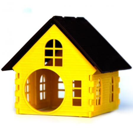 Домик пластик  д-хомяка Бриллиант 01-100