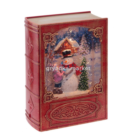 Книга с подсветкой, L13 W7 H19 см, (3хАА не прилаг.)