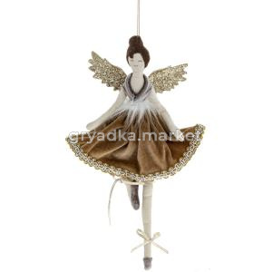 Игрушка набивная Ангел, L13 W7 H28 см