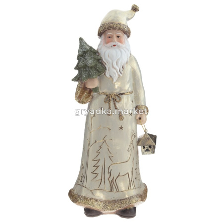 Фигурка декоративная Дед мороз, L12 W12 H31 см