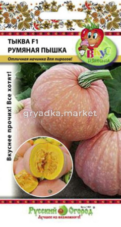 Тыква Румяная Пышка F1- Вкуснятина 5шт НК