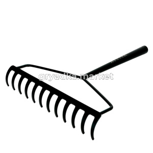 11404  Грабли арива с увеличенным захватом, увеличенная тулейка 12 зубцов без черенка 4