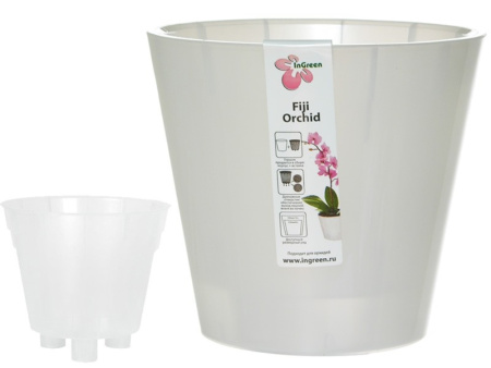 Фиджи с поддон. д-орхидей d23 v5л белый перламутр-15 ПлР
