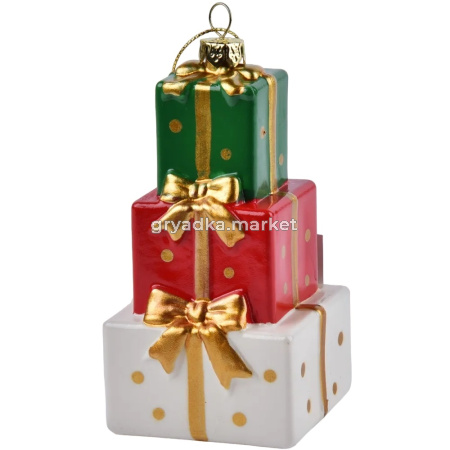 Декор подвесной Подарки, L10,3W5,7 H5,8см