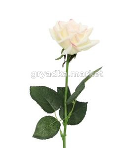 Искусственные цветы Роза из силикона Н43см