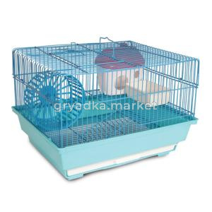Клетка 3304 для мелких животных, эмаль, 345*280*240мм, Triol