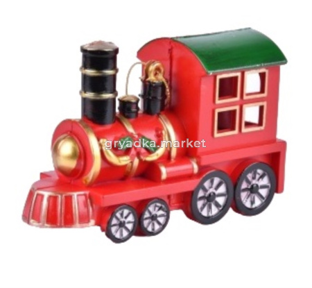 Декор подвесной Паровоз, L12W4,5 H8см