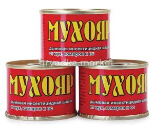 Мухояр ДЫМОВАЯ ШАШКА 100г 1-48 ВХ