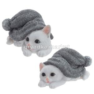 Фигурка декоративная Котенок, L14 W9,5 H7,5 см, 2в.