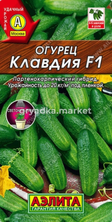 Огурец Клавдия 10шт.Аэлита