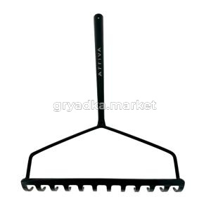 11404  Грабли арива с увеличенным захватом, увеличенная тулейка 12 зубцов без черенка 1