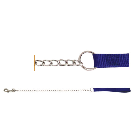 Поводок-цепь SHM2011-1 с нейлоновой ручкой, 2х1100мм