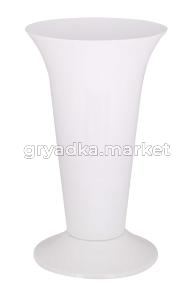 Вазон под срезку черный d13см-18