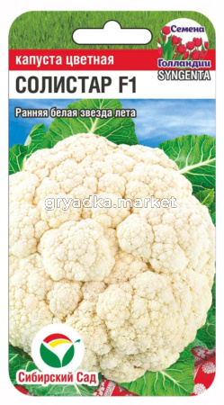 Капуста цветная Солистар 10шт (Сиб сад)