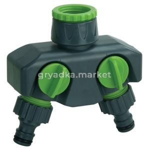 Распределитель 2-х канальный пластик AMIGO