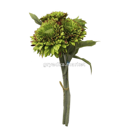 Искусственные цветы букет подсолнуха h40см 