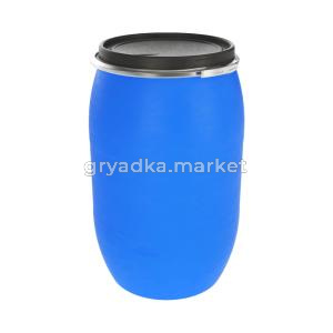 Бочка-бак  127л сине-фиолет круглая dгорл.39см 
