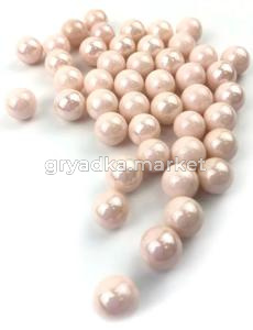 ГРУНТ СТЕКЛЯННЫЙ 100шт N171 (КРУГЛЫЙ МЕЛКИЙ БЕЛЫЙ ОПАЛ)