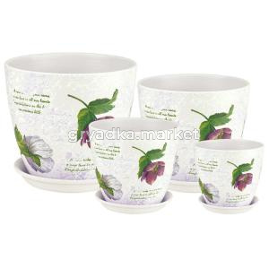 Бутон Декупаж (35) к-т из 4-х   