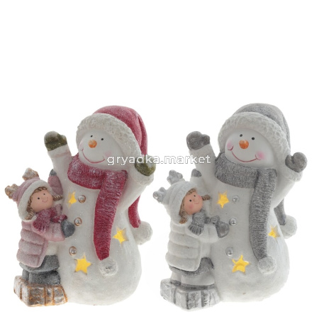 Фигурка декоративная Девочка с подсветкой, L30 W20 H37 см (3хААА, не прилаг.)2в.