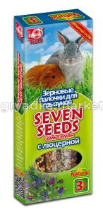 Лакомство д-грызунов SEVEN SEENDS (Семь семян) палочки с люцерной 3шт(90г)-22